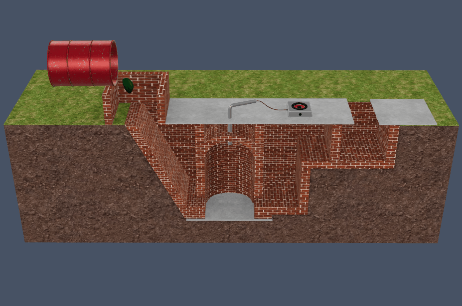 Biogas Plant Model Learn the Working of Biogas Plant in 3D Metaverse